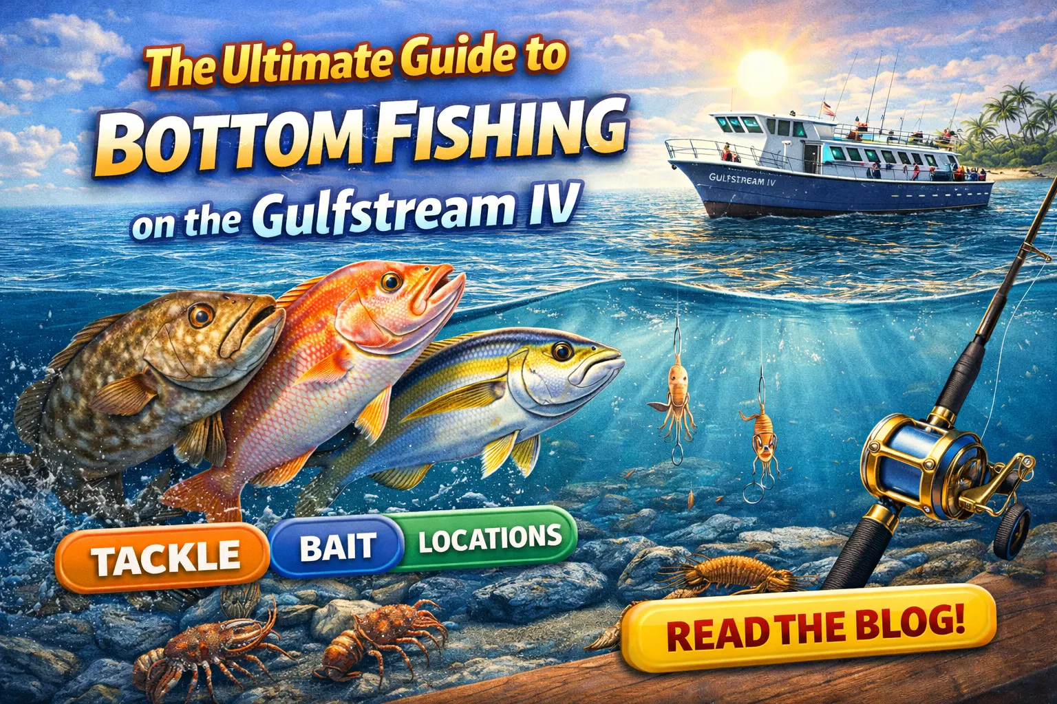 Key West Bottom Fishing: How It Works - Key West fishing tips and news from Gulfstream