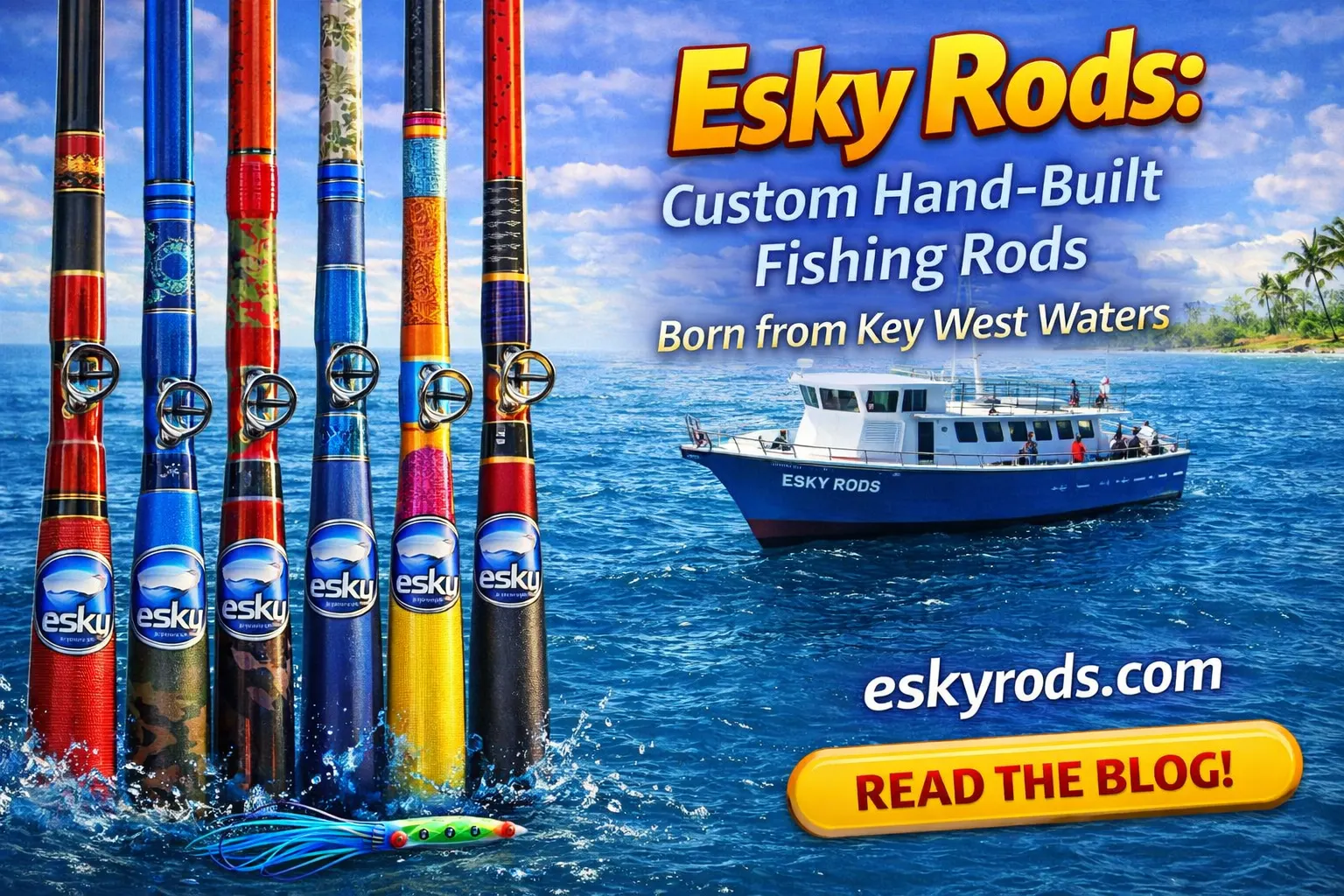 Esky Rods: Custom Hand-Built Fishing Rods Born from Key West Waters - Key West fishing tips and news from Gulfstream