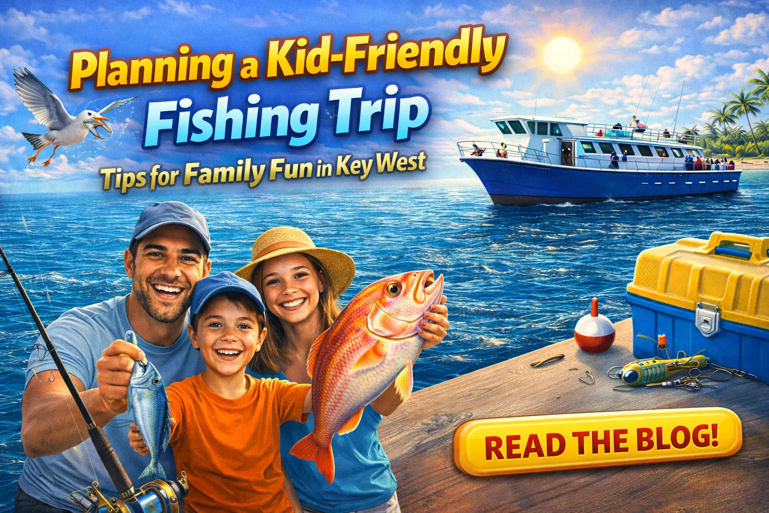 Fishing With Kids in Key West - Key West fishing tips and news from Gulfstream